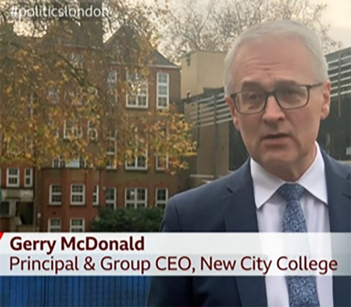 BBC programme highlights job retraining opportunities at New City College