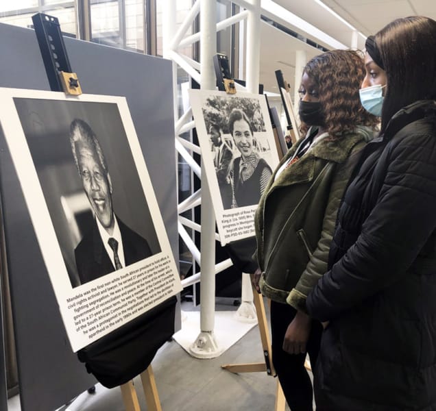 Posters and events bring Black History Month into focus