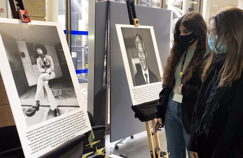 A striking display of influential, historical figures and the impact they have had on the world was a focal point for Black History Month at New City College campuses.