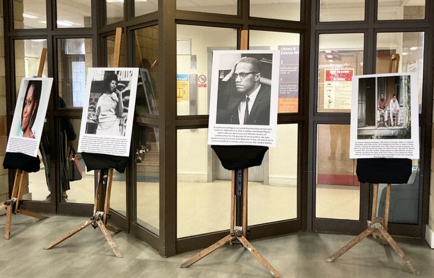 A striking display of influential, historical figures and the impact they have had on the world was a focal point for Black History Month at New City College campuses.