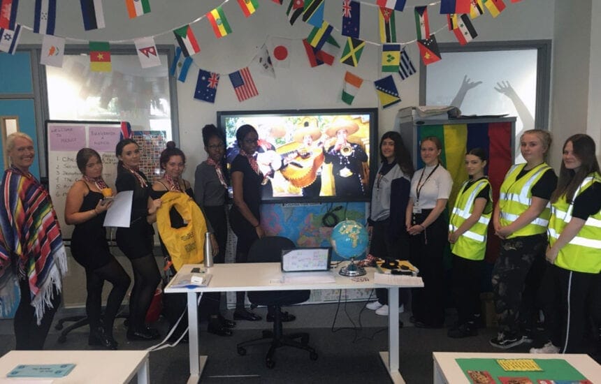 Foundation and SEND students got the chance to ‘travel’ to Mexico during a special day organised by the Tourism department at New City College Havering Sixth Form.