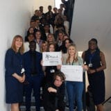 Business students from New City College Havering Sixth Form linked up with local secondary school pupils to run a Mental Health Awareness Day, raising money for the charity Mind.