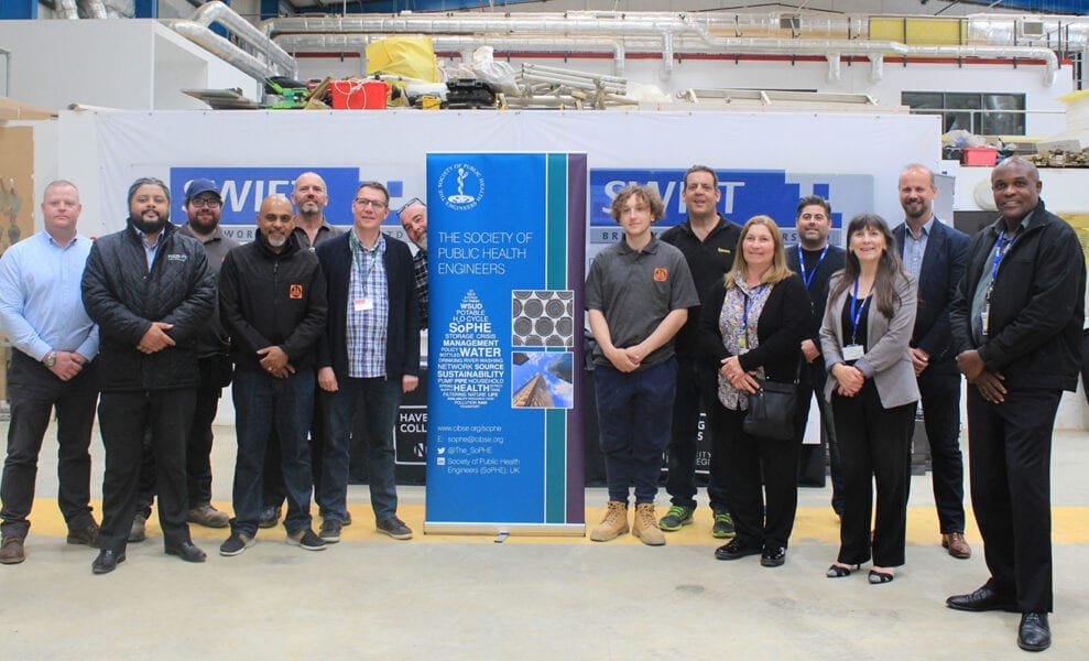 Students learn from the experts at Plumbing Industry event