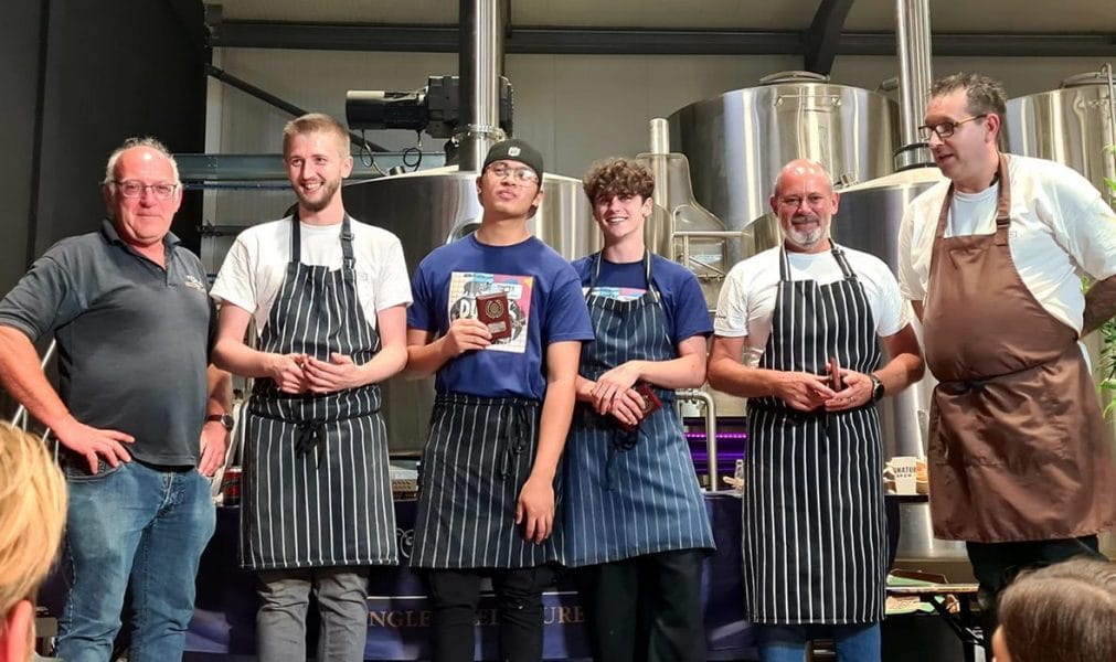 Student chefs from New City College Hackney were crowned kings of the barbecue when they won the Dingley Dell Dirty Dozen competition held at Signature Brewery, Walthamstow.