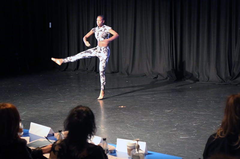 Performing Arts students from New City College had the chance to shine in front of a panel of industry professionals during a special audition day.