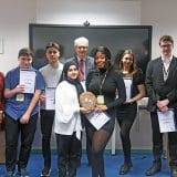 Enterprising students stepped into the Dragons’ Den to take part in a New City College inter-campus business challenge held as part of National Apprenticeship Week.