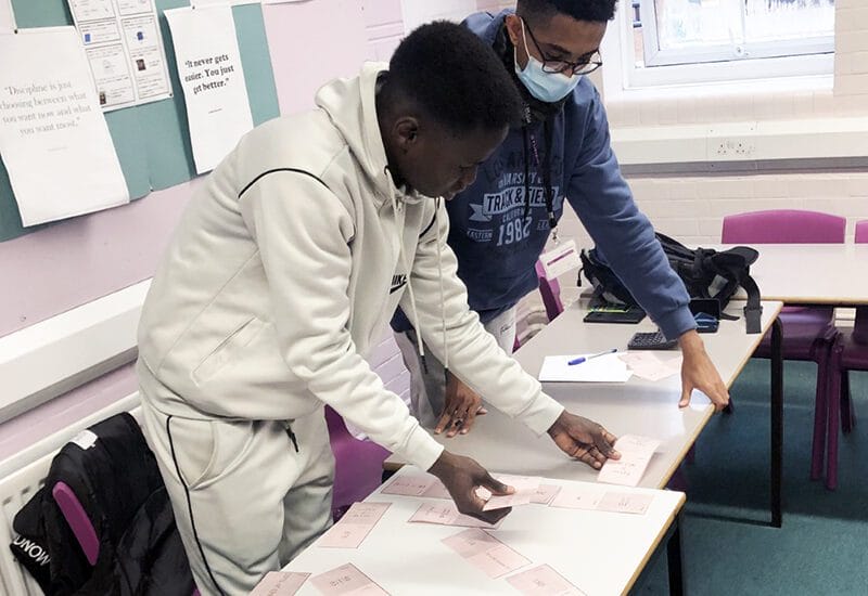 New City College students competed in a cross-campus Maths Challenge – and now the top 12 winners will go on to compete in the MEI national finals.