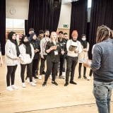New City College ESOL students had the chance to write, work and perform with professional opera singers as part of the English National Opera’s Finish This programme.