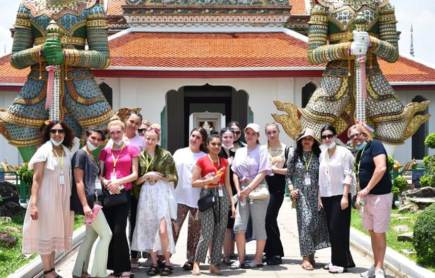New City College Beauty Therapy and Catering students have returned from a once-in-a-lifetime opportunity to study the art of Thai Massage and Thai cookery in Bangkok, Thailand.