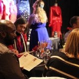 Performing Arts and Catering students at New City College linked up to host a Gatsby-themed murder mystery event called ‘A Night at Rob’s Cabaret’.