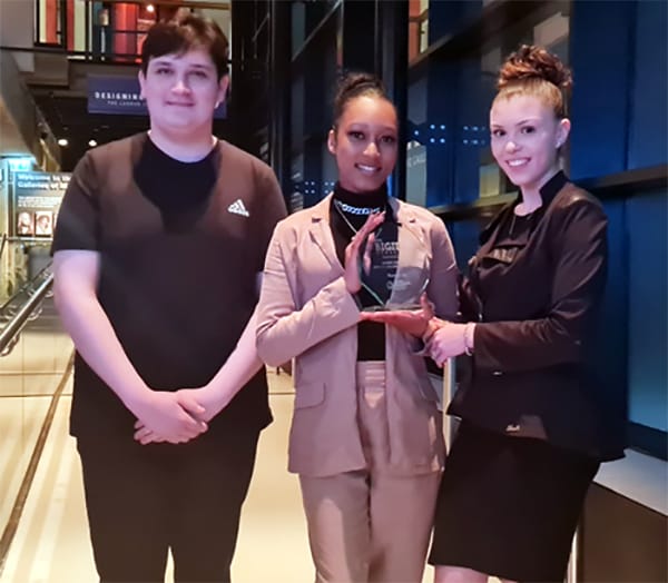 Student entrepreneurs from New City College Epping Forest were celebrating after winning an award at the Big Idea Challenge – giving the campus two wins in successive years.