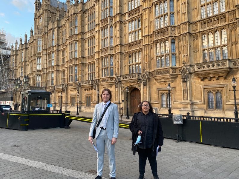 Attlee A Level Academy students attend House of Lords reception