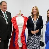 A Regal Robe for the Queen’s Platinum Jubilee celebrations made by New City College Ardleigh Green Fashion students is a centrepiece of a travelling art exhibition in Havering.