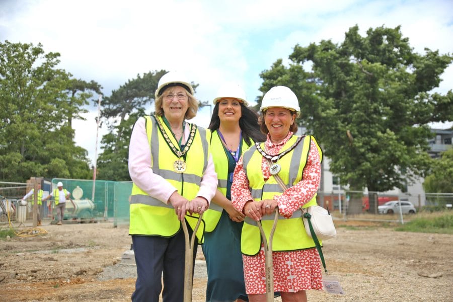 Ground breaking celebration for new Epping Forest fitness and wellness centre