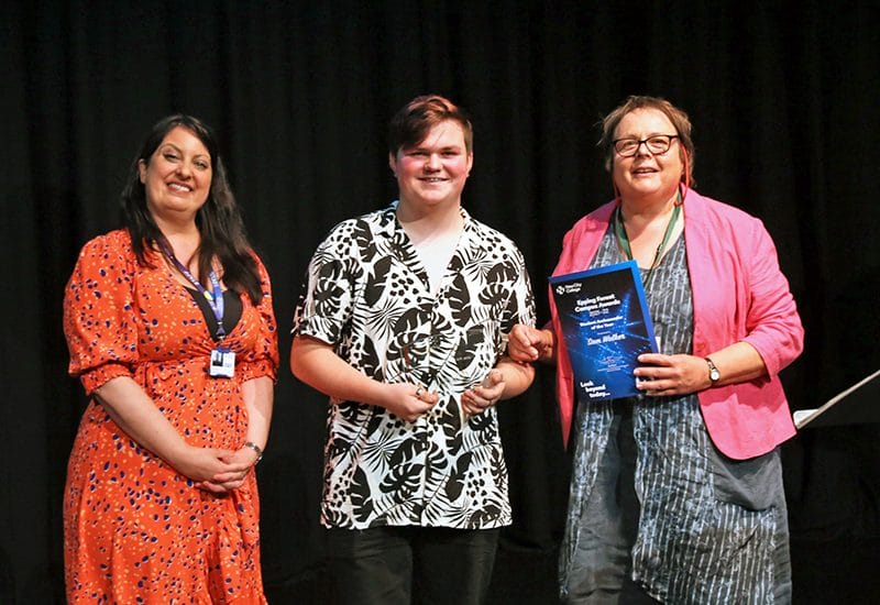 Students who have overcome challenges, achieved beyond expectation and shown commitment to their studies were honoured at New City College end-of-year Campus Awards Evenings.