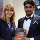 New City College students – many overcoming adversity – were honoured at the 30th Anniversary Havering Sixth Form Awards evening attended by Mayor of Havering Trevor McKeever