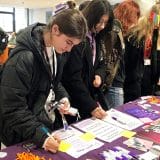 New City College Havering Sixth Form held an event involving Payzee Malika and the Met Police to raise awareness on International Day for the Elimination of Violence against Women.