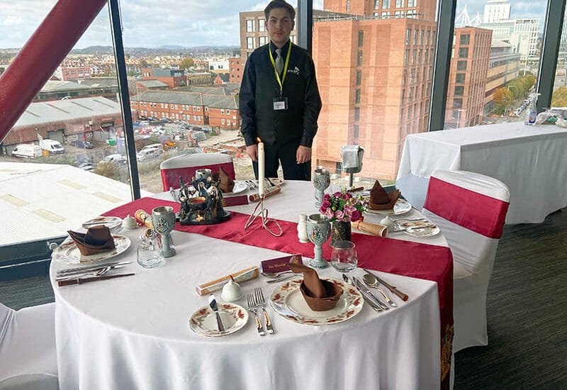 New City College was celebrating success in the WorldSkills UK national competition as Catering & Hospitality student Isaac King was named as a Bronze Medal winner.