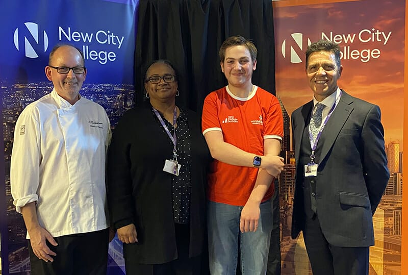 Celebrations as New City College scoops medal in WorldSkills UK challenge
