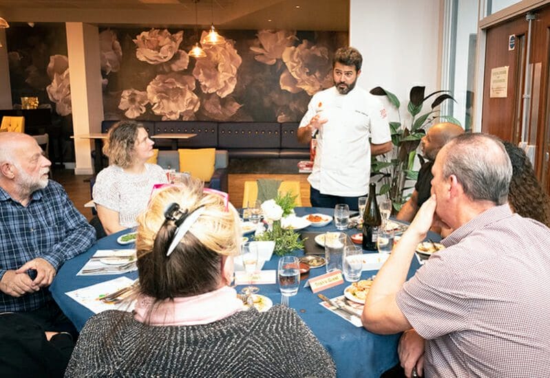 Young chefs with a passion for cooking have the chance to join the Junior Chef Academy at Rouge Restaurant New City College Redbridge praised by The Spanish Chef Omar Allibhoy.