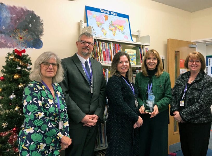 New City College library assistant named as winner of CoLRiC (Council for Learning Resources in Colleges) Jeff Cooper Inspirational Information Professional of the Year Award.