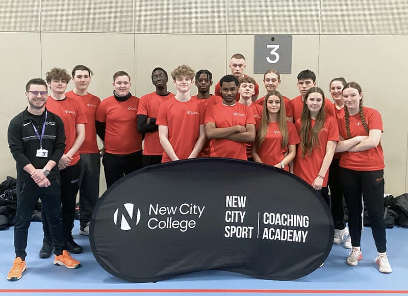 New City Sport Coaching Academy students join schools for Sportshall Athletics contest
