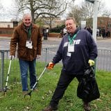 Community-minded students from New City College Havering Sixth Form took part in a Keep Britain Tidy campaign litter-pick to clean up their local area collecting 20 bags of rubbish