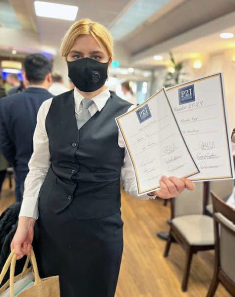 New City College scooped the best Restaurant Service award in the national finals of the prestigious Passion to Inspire 2023 competition held in Norwich.