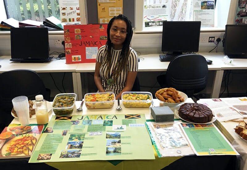 Students on the Lower Sixth Level 3 Travel & Tourism BTEC course at Havering Sixth Form set up and ran a Global Festival at college to promote countries, cultures and religions around the world.