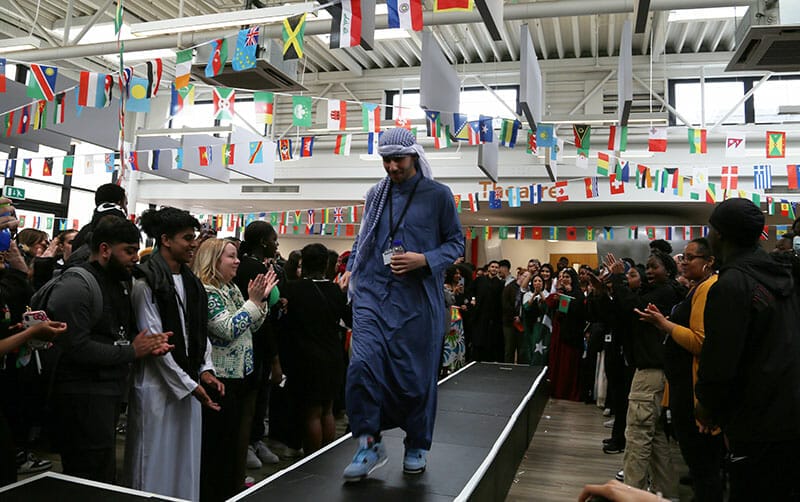 A Culture Day saw students at New City College Havering Sixth Form learn about clothes, dance, music, language and food as they showcased their heritage and traditions.