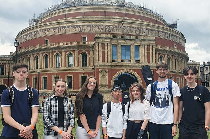 Music students are pitch perfect at Royal Albert Hall audition