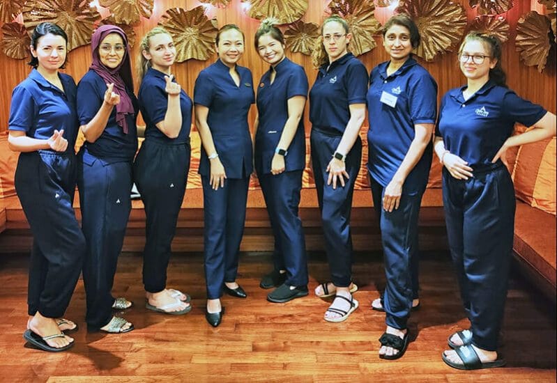 Students on Beauty and Catering courses at New City College were given the opportunity to travel to Thailand to gain qualifications in the art of Thai massage and Thai cookery.
