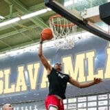 New City College Electrical Installation student Remy Udeh is a ‘young talent with a promising future’ after being called to play basketball for the highly-regarded London Lions.